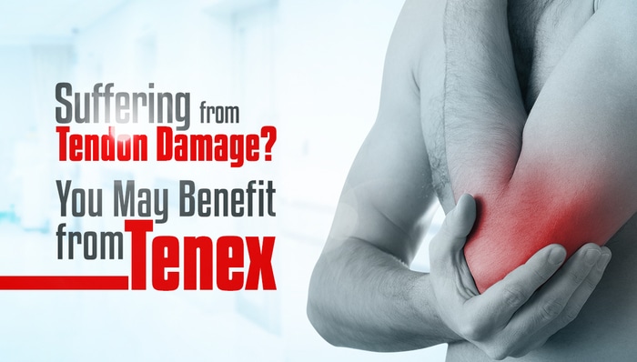 suffering from tendon damage? you may benefit from tenex