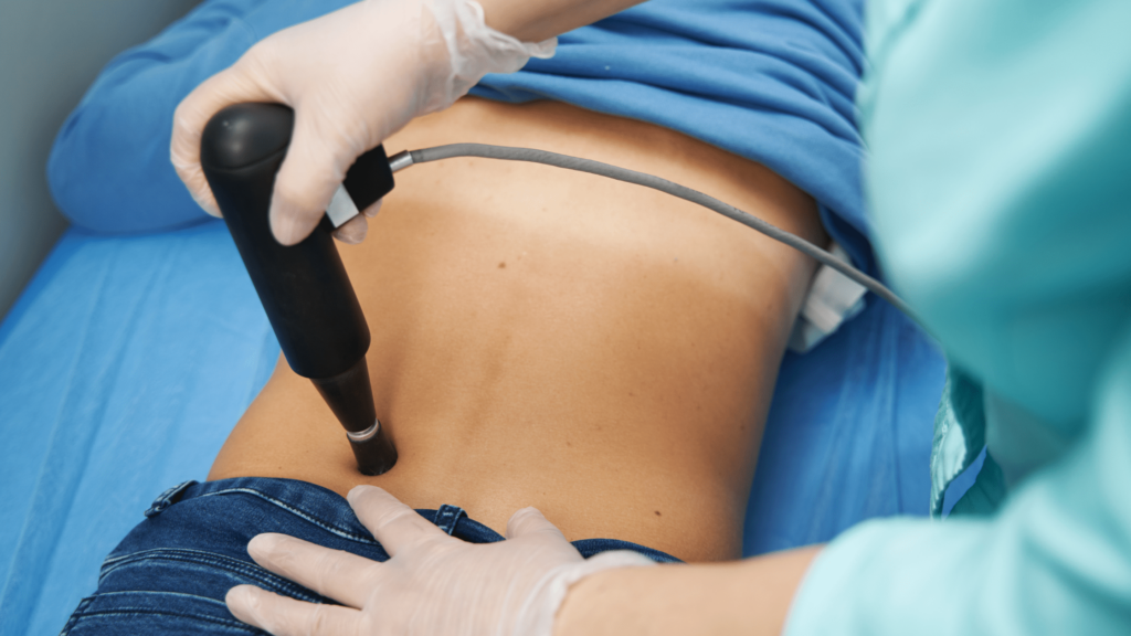 Shockwave therapy vs. ultrasound